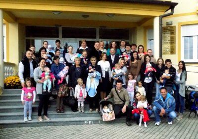 Drugi ovogodišnji prijem roditelja novorođenčadi