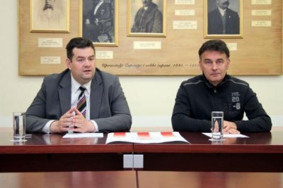 Glazbene svečanosti hrvatske mladeži su najavili zamjenik župana Alen Kišić i tajnik natjecanja prof. Stjepan Levanić