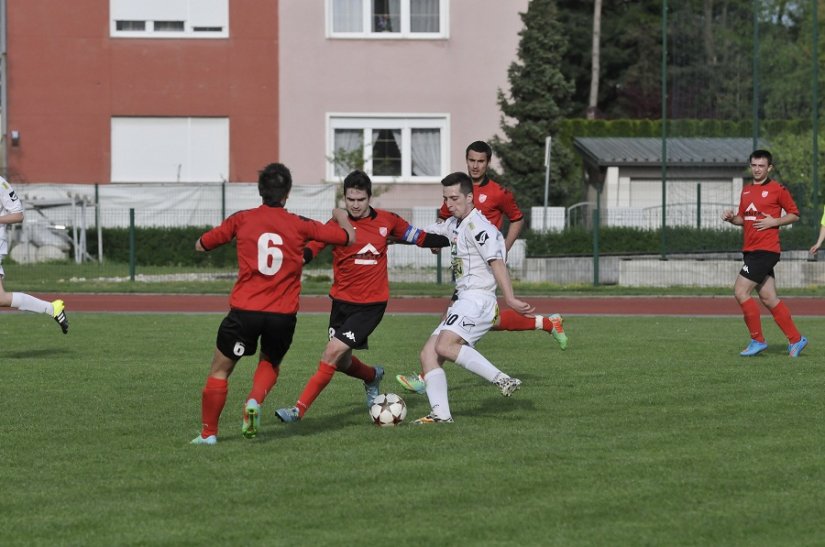 Mladost (Vž) protiv Mladosti (VT), Omladinac ugošćuje Lepoglavu