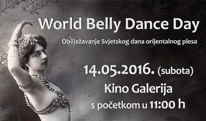 Svjetski dan orijentalnog plesa uz plesni program u Kinu Galerija