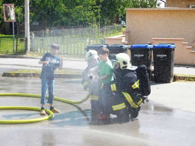 FOTO: Uspješna vježba evakuacije i gašenja požara u kneginečkoj Bubamari