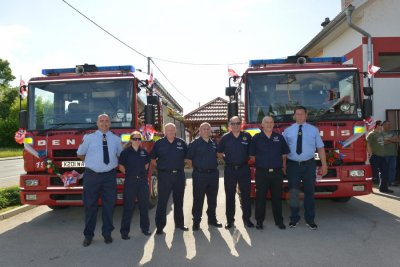 FOTO: Englezi donirali vatrogasna vozila vrijedna više od pola milijuna kuna