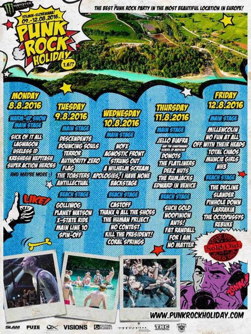 Šesti Punk Rock Holiday festival je rasprodan