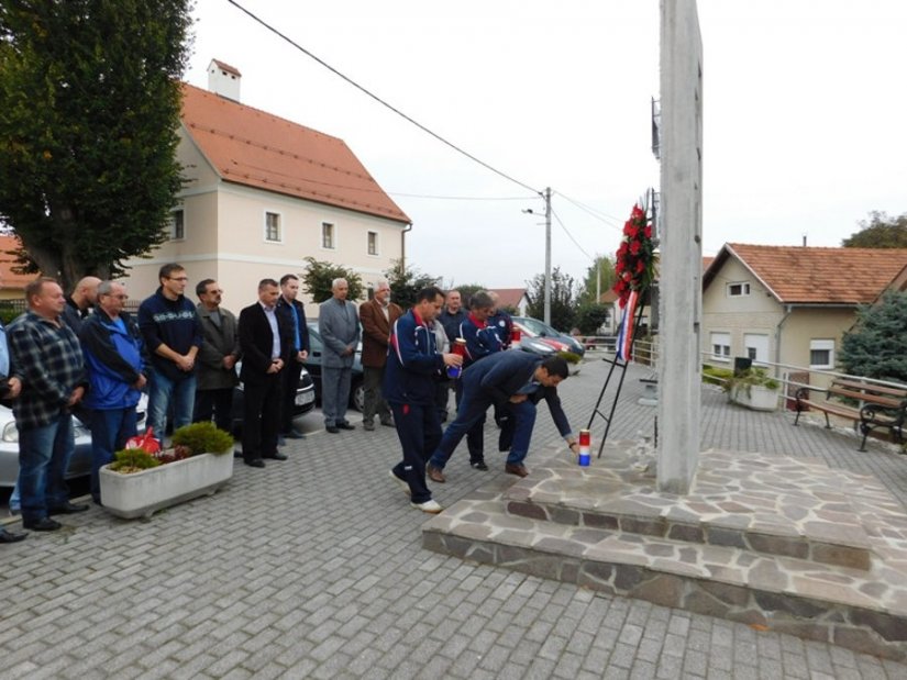 Gornji Kneginec: Položeni vijenci povodom Dana neovisnosti