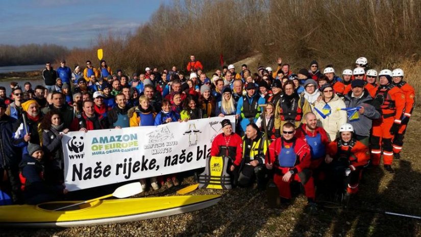 U nedjelju 9. zimski spust rijekom Dravom uz slogan &quot;Naše rijeke, naše blago&quot;