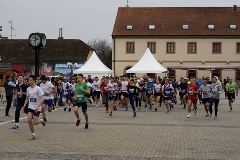 Start jučerašnje utrke na središnjem ludbreškom trgu