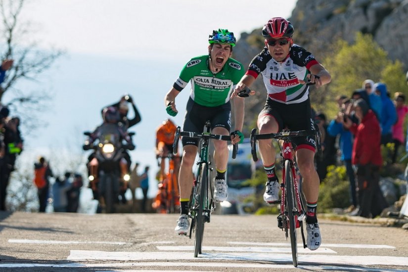 Kristijan Đurasek (desno) bio je pobjednik jučeašnje,druge etape utrke Tour of Croatia