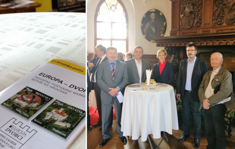 Poštanska marka s motivom Trakošćana u konkurenciji za najljepšu marku u Europi