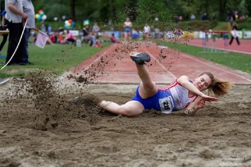 Atletičarka Slobode Petra Špicar je s rezultstom 11,47 metara osvojila drugo mjesto u troskoku