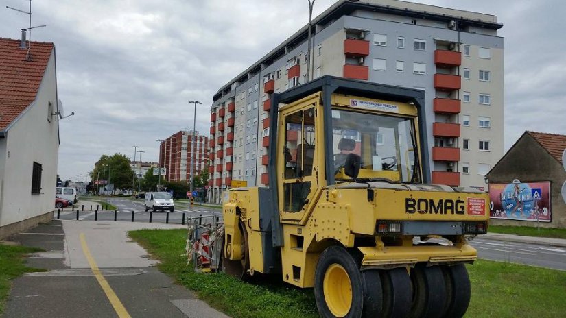 Počele pripreme za izgradnju rotora na križanju Krležine i Filićeve