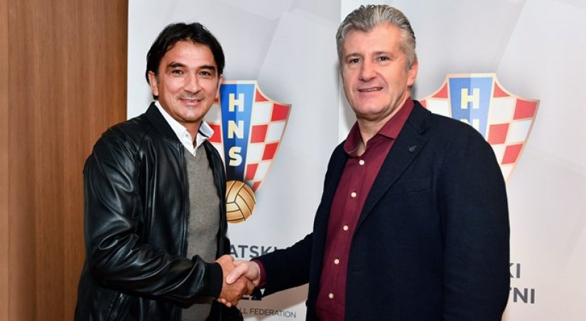 Zlatko Dalić i Davor Šuker