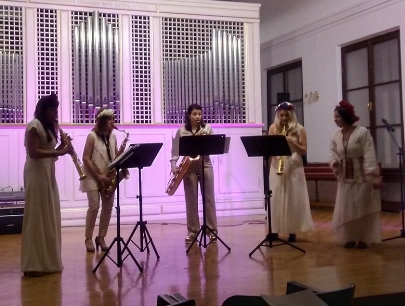 Ladie Saxophone Quartet i Zvezdana Novaković skladbama prenosile priče