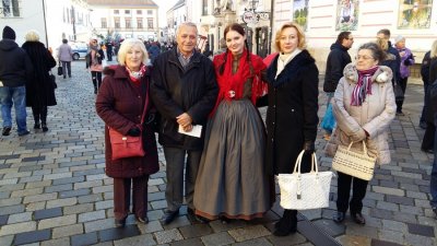 FOTO: &quot;Slovenci&quot; zagrijali atrij Županijske palače u Varaždinu