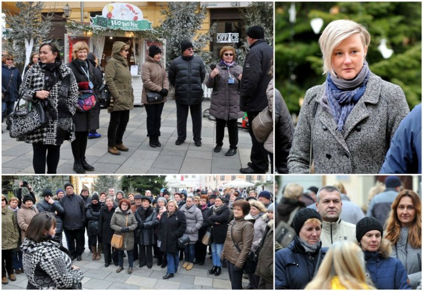 Na današnje besplatno turističko vođenje se odazvao velik broj građana