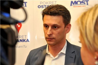 Božo Petrov, predsjednik Mosta