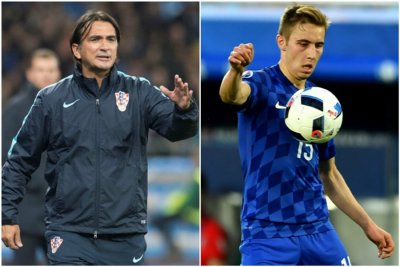 Zlatko Dalić i Marko Rog