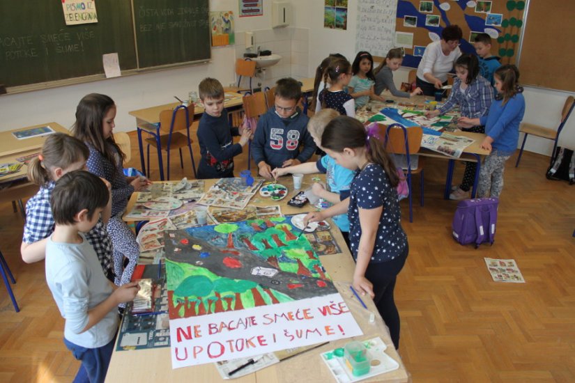 FOTO: U OŠ Petrijanec održan Eko-dan uz poruku &quot;Pomozimo prirodi da bude sretna!&quot;