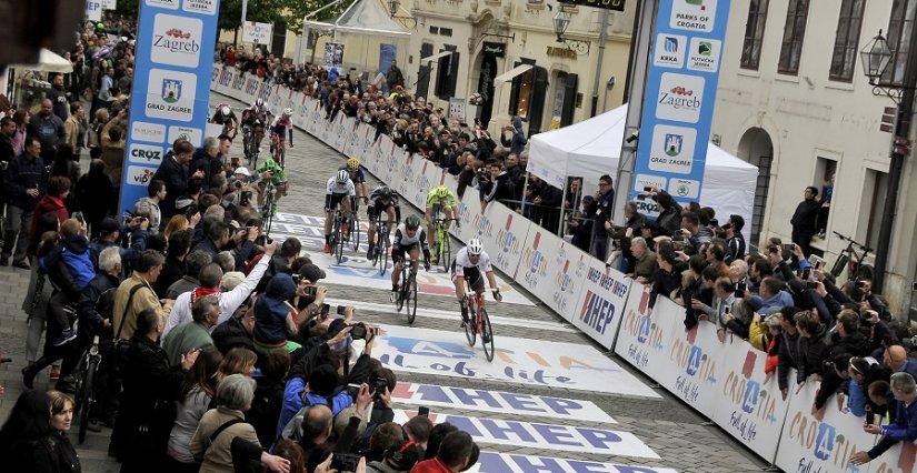 Varaždin je bio domaćin prve etape drugog izdanja utrke Tour of Croatia 2016. godine