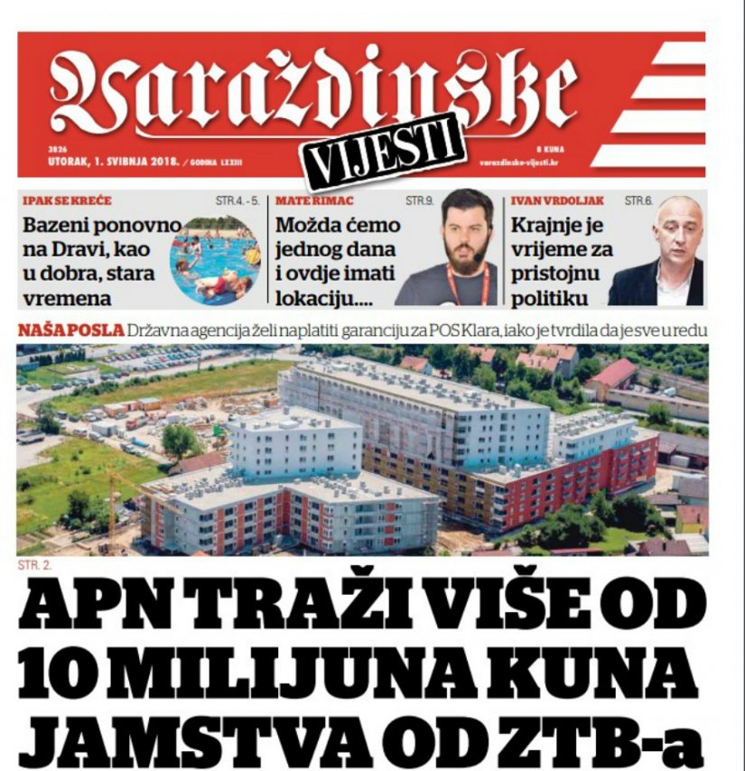 U novom broju Varaždinskih vijesti pročitajte...