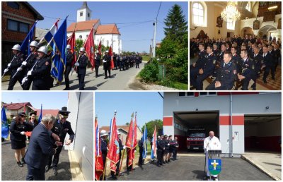 Vatrogascima DVD-a Gornje Vratno za Florijanovo na dar nova garaža