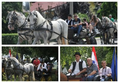 FOTO: Stotinjak ljubitelja konja i gostiju uživali u utrkama konjskih zaprega u Visokom