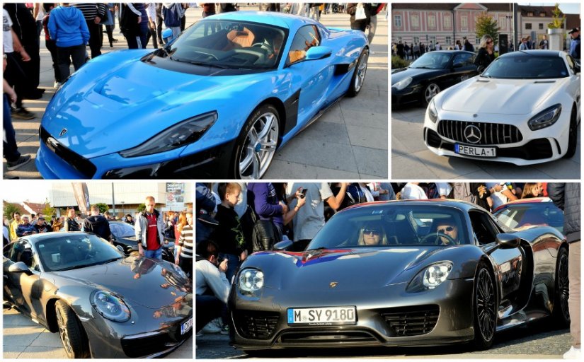 FOTO Cars&amp;Coffee u Varaždinu: Moćni, brzi i luksuzni automobili oduševili Varaždince