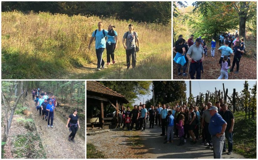 FOTO: 82 sudionika na 27. Svjetskom danu pješačenja u Salinovcu