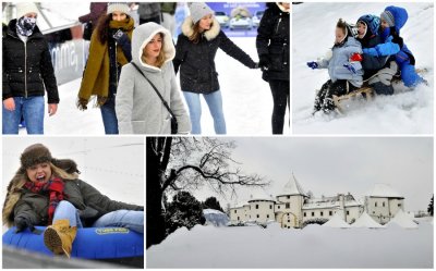 FOTO: Snijeg savršeno upotpunio veselu adventsku čaroliju u Varaždinu