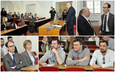 FOTO Studenti iz Francuske i Belgije narednih mjeseci živjet će u Varaždinu i studirati na FOI-ju