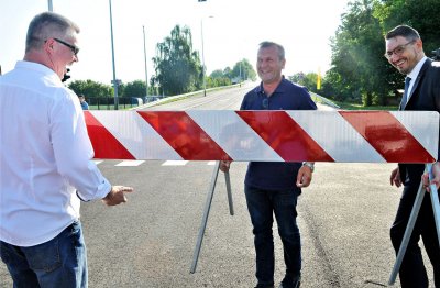 Otvoren nadvožnjak u Gospodarskoj, slijedi izgradnja triju rotora na cesti prema Ludbregu