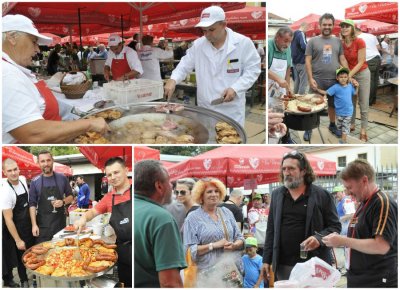 FOTO Natjecanje u kuhanju kotlovine ulazi u završnicu: uskoro proglašenje pobjednika