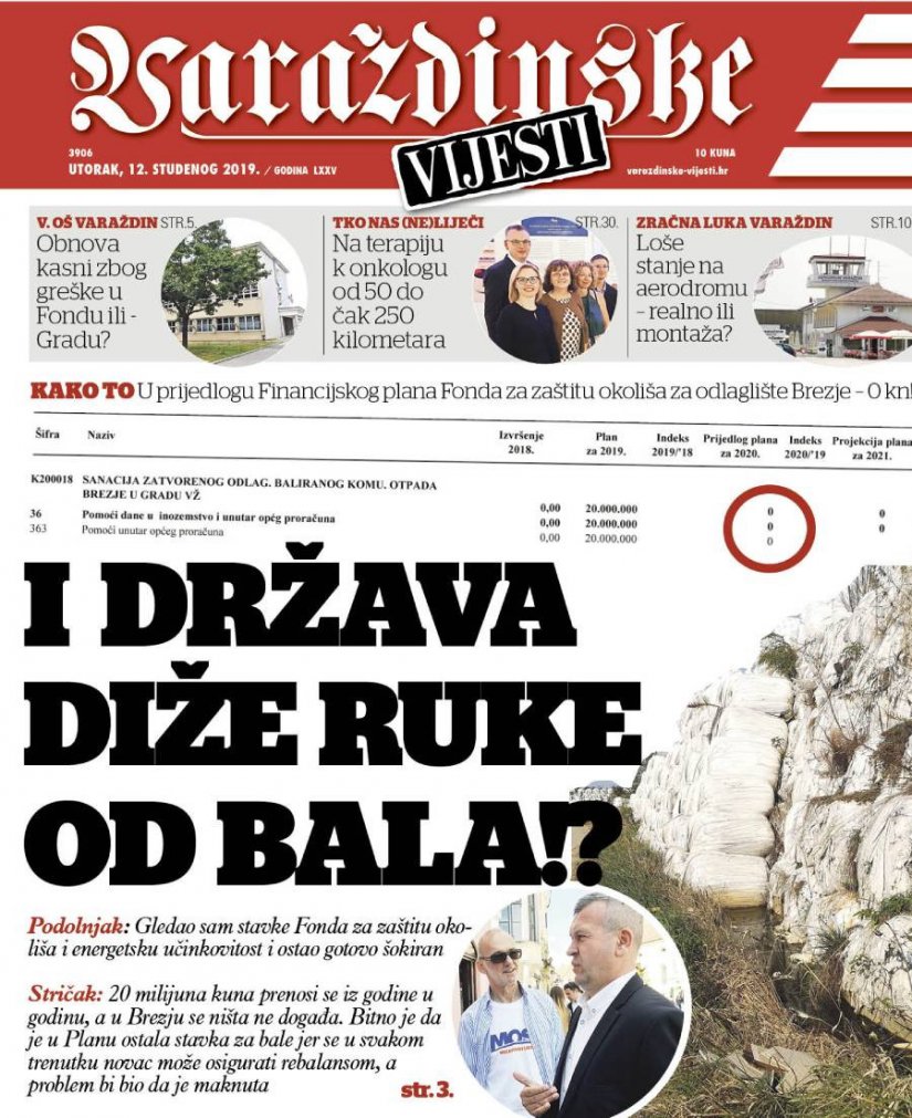 Varaždinske vijesti u novom broju donose...