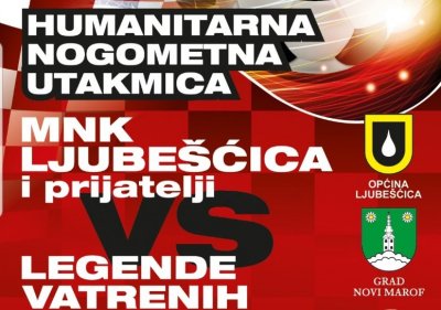 MNK Ljubešćica i prijatelji VS Legende Vatrenih na humanitarnoj utakmici u Ljubešćici