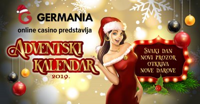 Otvorite Germania Adventski online casino kalendar!