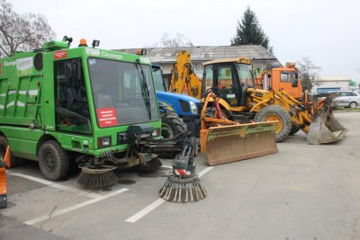 Ludbreški Lukom spreman za zimu, zimska služba ima i novi posipač