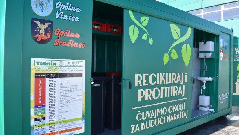 Raspored korištenja mobilnog reciklažnog dvorišta za Općinu Petrijanec u studenom