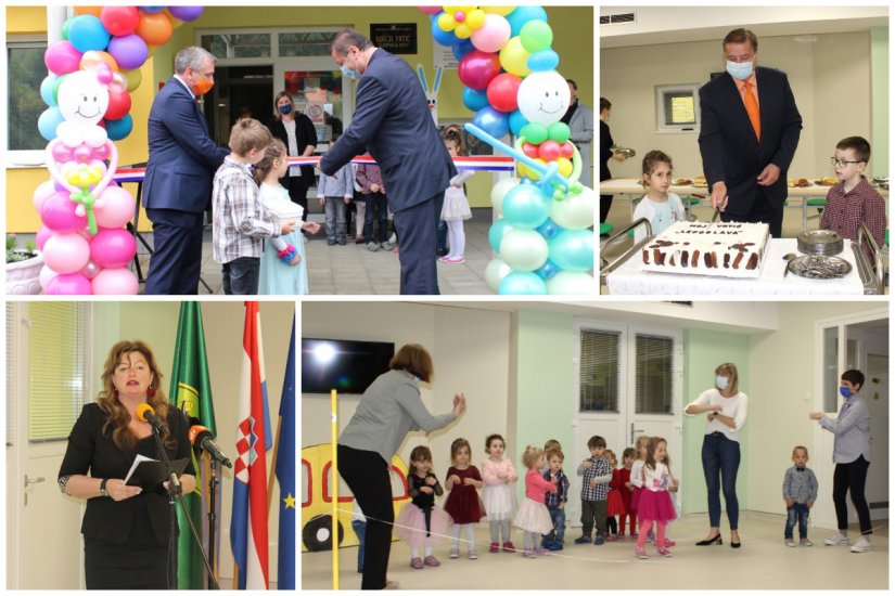 FOTO Otvoren obnovljeni Dječji vrtić Lepoglava, nema više listi čekanja!