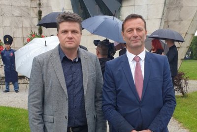 Miroslav Marković i Neven Bosilj (s lijeva)