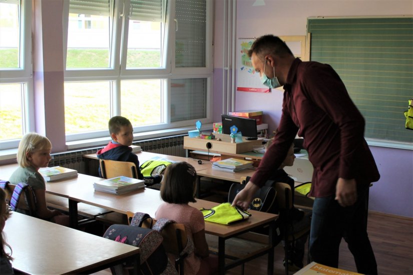 FOTO Prvi dan škole u Osnovnoj školi Ljubešćica