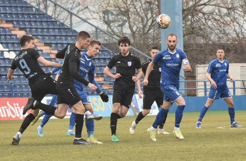 FOTO Varaždin golom Kolarića u 90. minuti pobijedio Cibaliju i učvrstio se na prvom mjestu