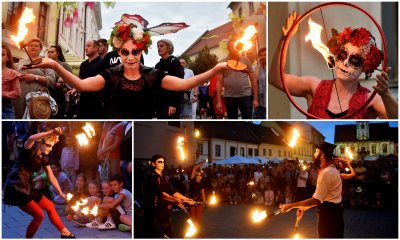 FOTO Vatreni show Las Calaveras hipnotizirao posjetitelje Špancirfesta