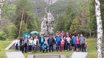 FOTO Novomarofski hodočasnici na Svetoj Gori i putevima Soške fronte