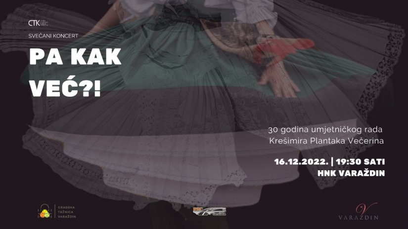 CTK Varaždin posebnim koncertom obilježava 30 godina rada Krešimira Plantaka Večerina