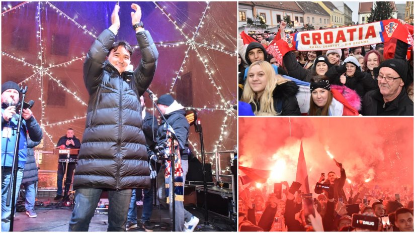 VIDEO, FOTO Veličanstven doček Zlatka Dalića i stožera na Korzu