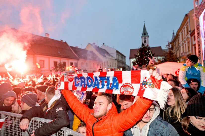 FOTO Varaždin dostojno dočekao Dalića i dio vatrene ekipe