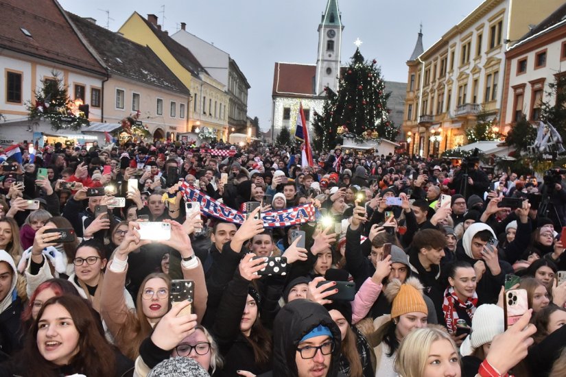 PU varaždinska: Tijekom dočeka Zlatka Dalića i vatrenih nije bilo većih incidenata