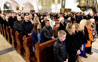 FOTO Polnoćka u varaždinskoj katedrali