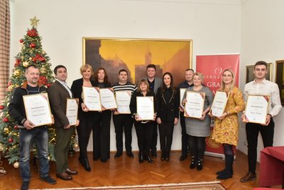 FOTO Dodjelom priznanja završena ovogodišnja akcija TZ grada Varaždina Čovjek – ključ uspjeha u turizmu