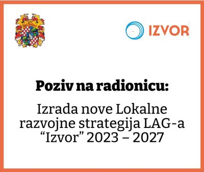 Općina Jalžabet: Izrada nove Lokalne razvojne strategija LAG-a “Izvor” 2023 – 2027