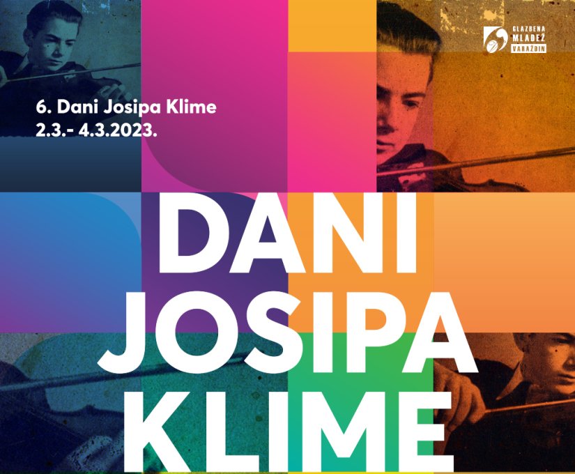 Dani Josipa Klime od 2. do 4. ožujka u Glazbenoj školi u Varaždinu